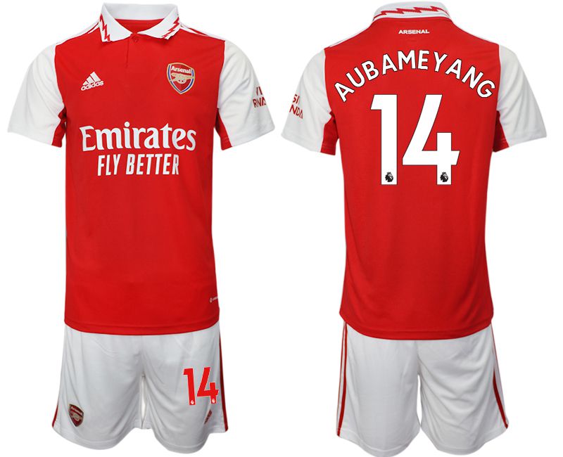 Men 2022-2023 Club Arsenal home red #14 Soccer Jerseys